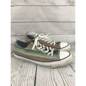 Converse All Star Woven Striped Shoes Women’s 8
